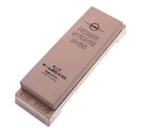 King Japanese Sharpening Stone, 800 Grit Medium, with Non-Slip Synthetic Base for Stability During Use Waterstone Water Stone Made in Japan, Plane Chisel Kitchen Knife