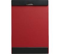 King Jim 5085 Red Clip Board Mag Flap Notepad Clip A4 Short Edge
