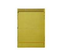 King Jim 5785-Y Clipboard Compaq Board A4 Bi-Fold Short Edge Yellow