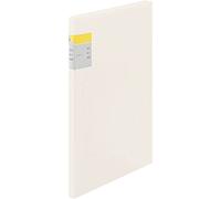 King Jim 8632 Clear File, Oyster A4, Vertical, 20 Piece, White