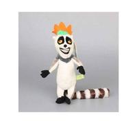 (King Julien Lemur, 35cm) Madagascar Character Soft Plush Toy Stuffed Doll