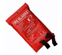 KING KARAN 1m x 1m Soft Case Fire Blanket, Large,