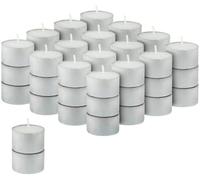 King Karan® 50 Pack 8 Hour UNSCENTED Long Burning TEALIGHT Candles - Long Lasting - Cotton Wicks - Versatile (Weddings, Birthdays, Parties, Restaurants, Massage Parlors, Spa)