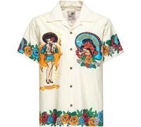 King Kerosin Acapulco Gold Short Sleeve Shirt, white, size L for Men