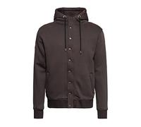 King Kerosin Adventure Gear K.k. Adventure Gear Men's Outdoor Sweat Jacket with Softshell Lining, brown, S