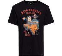 King Kerosin All My Exes Live In Texas T-Shirt, size S for Men