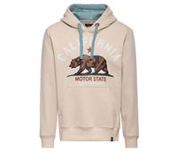 King Kerosin California Motor State Hoodie beige S