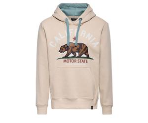 King Kerosin California Motor State Hoodie beige S