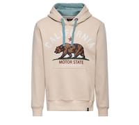 King Kerosin California Motor State Hoodie beige XL