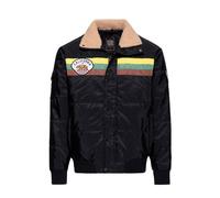 King Kerosin California Puffer Jacket Winter Jacket black L