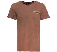 King Kerosin Chopper Until Death T-Shirt, brown, size S for Men
