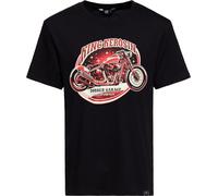 King Kerosin Classic T-Shirt Fp "Bobber Garage" KKI41054