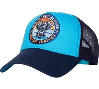 King Kerosin Custom Chopper Trucker CapKerosin Baseball Cap Curved Brim (One Size - Blue)