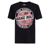 King Kerosin Garage Built Black T-Shirt Size L