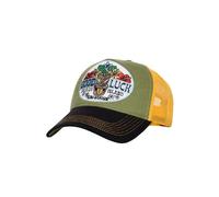 King Kerosin Good Luck - Maui Island Trucker Cap Unisex Cap Green/Black, Green/Black, One Size