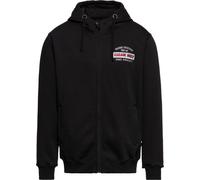 King Kerosin Hoodie With Zip "Garage Built" KKI34006