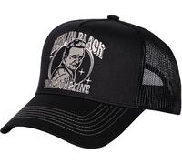 King Kerosin Man in Black Trucker Cap, black for Men