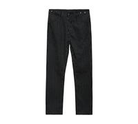 King Kerosin Men's Pinstripe Trousers Cinch Back Braces Classic 50S Vintage Dance Trousers Pinstripe, black, 42 W/34 L