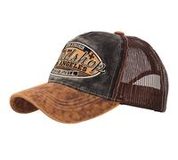 King Kerosin Men's Speedshop Baseball Cap, Anthrazit, Einheitsgröße