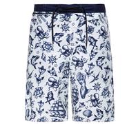 King Kerosin Men's Swim Shorts Long 'Sailor Tattoos' Beach Shorts Beach Summer