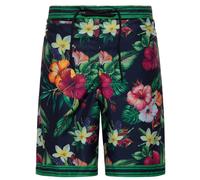 King Kerosin Men's Swim Shorts 'Tropical Flowers' Beach Shorts Swimwear Summer