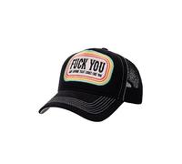 King Kerosin Trucker Cap - F You, black, One Size