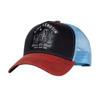 King Kerosin Mens Trucker Mesh Cap 2025 Spring Summer Retro Basecap
