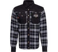 King Kerosin Motor Gear - Kustom Kulture, shirt/textile jacket M Black/White