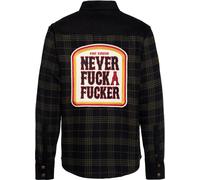 King Kerosin Motor Gear - Never f.ck a f.cker, shirt/textile jac M Black/Dark Green