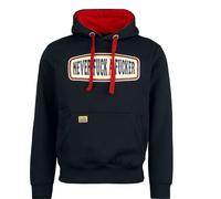 King Kerosin Never fuck a Fucker Hoodie Hoodie black M