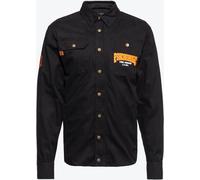 King Kerosin Psycedellic Chopper Workwear Shirt, black, size 5XL for Men