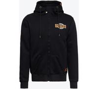 King Kerosin Ride Fast Speedfreak Adventure Zip Hoodie, black, size 2XL for Men