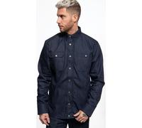 King Kerosin Road Kings Blanko Adventure Functional Shirt, blue, size XL for Men