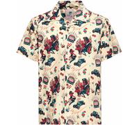 King Kerosin Rockabilly Devil Short Sleeve Shirt, size 4XL for Men