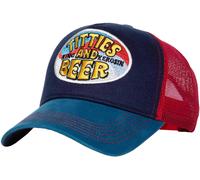 King Kerosin Titties and Beer Trucker Cap Unisex Cap Multicoloured, multi-coloured, One Size