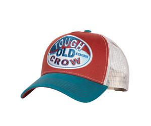 King Kerosin Tough Old Crow Red And Blue One Size Raven Hat