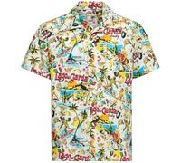 King Kerosin Tropical Hawaiian Style Hemd Aop "Lake Garda" KKU45058
