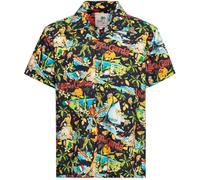 King Kerosin Tropical Hawaiian Style Hemd Aop "Lake Garda" KKU45058