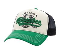 King Kerosin Trucker Cap Men 2026 Mesh Snapback Rockabilly New