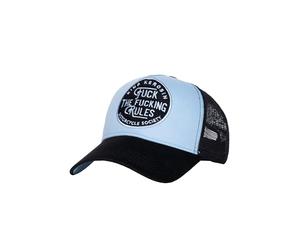 King Kerosin Trucker Cap - The Rules, lightblue, One Size Fits All
