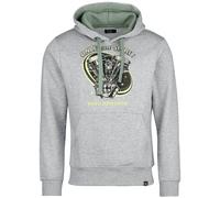 King Kerosin Unleash Spirit Hoodie Hoodie grey S