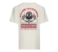 King Kerosin Welcome To California Dirty White T-Shirt Size L