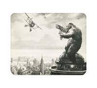 King Kong Original Old Cinema Leather Look Mouse Mat 3 - 22 x 18 cm