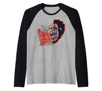 King Kong Skull Island MonsterVerse Urban Beast Mode Gorilla Raglan Baseball Tee