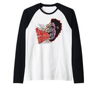 King Kong Skull Island MonsterVerse Urban Gorilla Beast Mode Raglan Baseball Tee