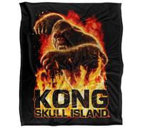 King Kong Skull Island Out Of The Fire King Kong Throw Multicoloured (152Cm X 127Cm)