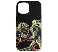King Kong Skull Island Vs Gaw MonsterVerse Mash Geek Stencil Case for iPhone 15