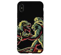 King Kong Skull Island Vs Gaw MonsterVerse Mash Geek Stencil Case for iPhone XS Max