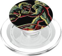 King Kong Skull Island Vs Gaw MonsterVerse Mash Geek Stencil PopSockets PopGrip for MagSafe