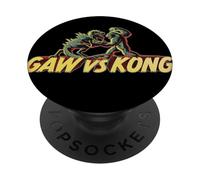 King Kong Skull Island Vs Gaw MonsterVerse Mash Stencil Geek PopSockets Adhesive PopGrip